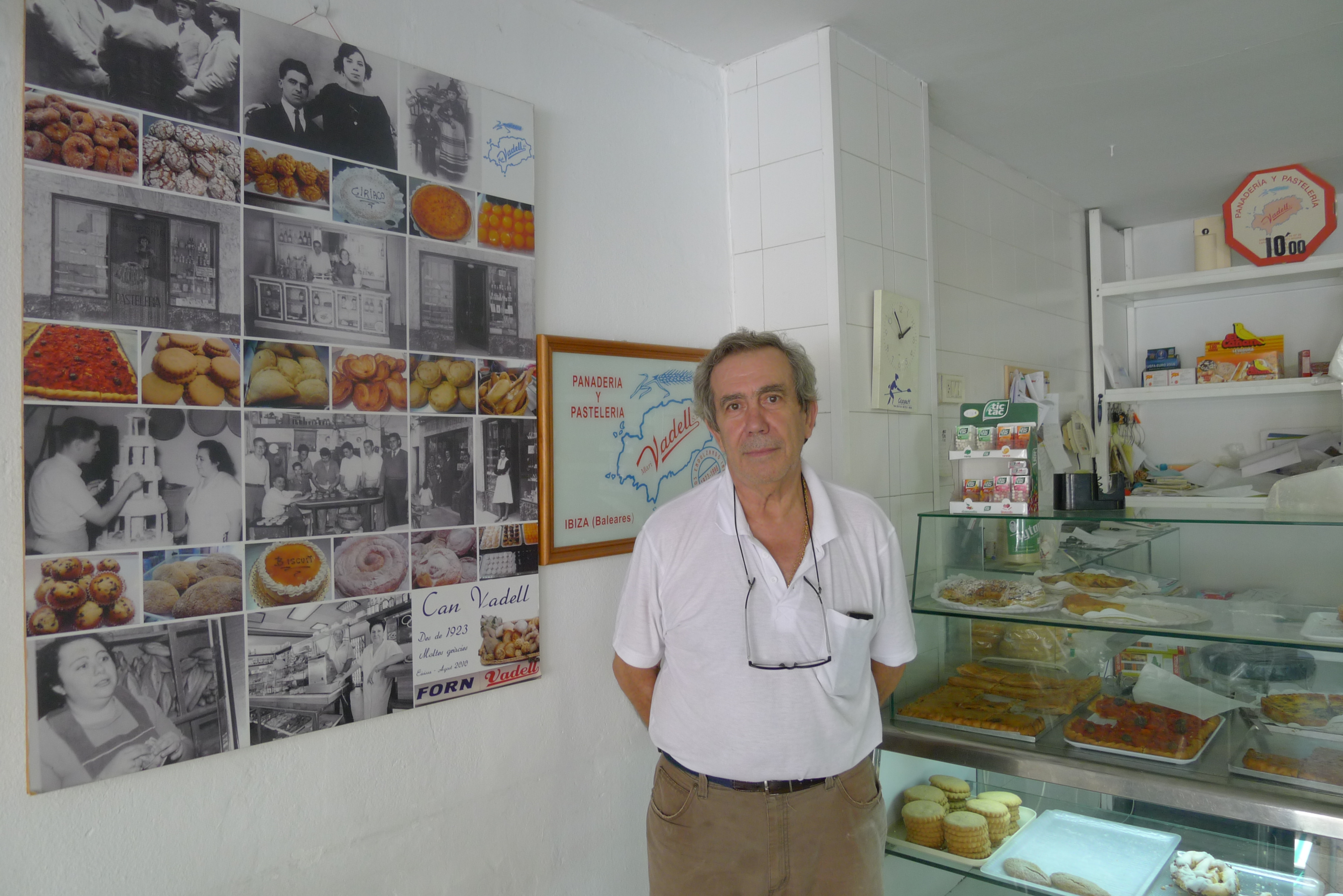 Pastelería con la Medalla al Mérito de la cuidad de Ibiza como establecimiento emblemático